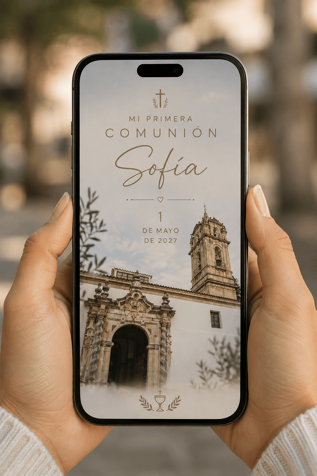 Momentos que permanecen: ejemplo de invitación digital personalizada